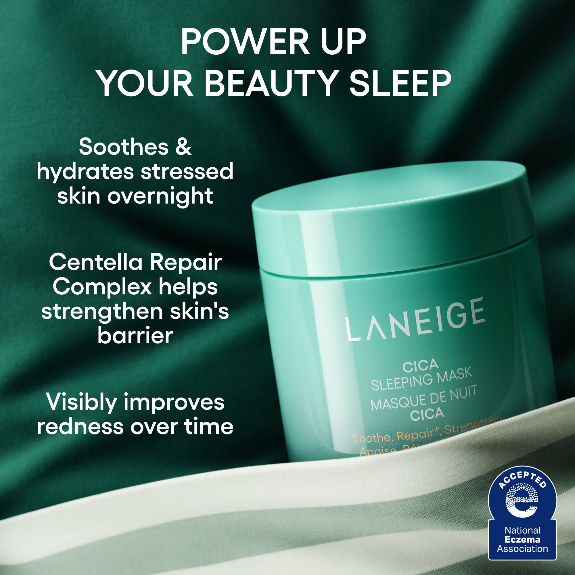 Cica?Sleeping Mask with Centella Asiatica for Moisture Barrier Support - Image 2